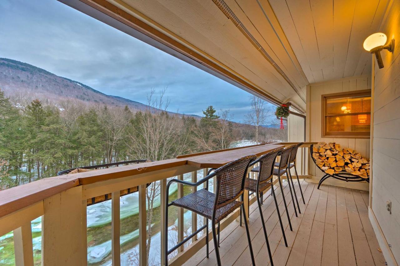 Riverfront Lincoln Condo 1 Mi To Loon Mountain! エクステリア 写真